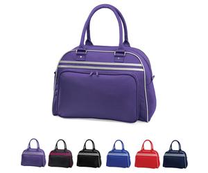 BG75 BagBase Retro Bowling Tasche French Navy 44 x 31 x 25 cm