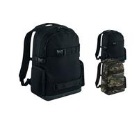BG853 BagBase Old School Boardpack Black 36 x 46 x 16 cm