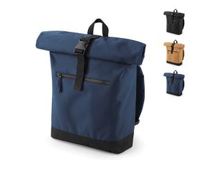 BG855 BagBase Roll-Laden Rucksack Grey Marl 32 x 44 x 13 cm