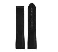 BGFFDSZ 20 mm, 21, 22 Nylon-Kautschuk-Uhrenarmband, kompatibel mit Omega SEAMASTER PLANET OCEAN Herren-Uhrenarmband Faltschließe, Silikonarmband(Black no buckle,20mm)