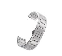 BGFFDSZ Edelstahl-Armband kompatibel mit Casio PRG-600YB/PRG-650/PRW-6600 Mountaineering Sports Series Edelstahlarmband 24(Silver)