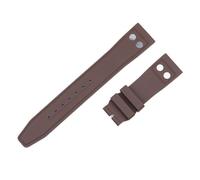 BGFFDSZ Hochwertiges Fluorkautschuk-Uhrenarmband, 20 mm, 21, 22, Schnellverschluss-Armband, kompatibel mit Tudor-Armband, Black Bay Universal-Gürtel(Brown-No buckle,20MM_ROSEGOLD BUCKLE)
