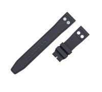 BGFFDSZ Hochwertiges Fluorkautschuk-Uhrenarmband, 20 mm, 21, 22, Schnellverschluss-Armband, kompatibel mit Tudor-Armband, Black Bay Universal-Gürtel(Black-No buckle,22MM_GOLD BUCKLE)