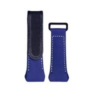 BGFFDSZ Kompatibel mit Franck Muller V45 Fluorkautschukarmband V32 V41 Spezial-Schnellverschluss-Uhrenkette aus Leder Herren FMK-Band(For V45,Lightning Blue)