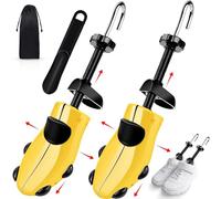BGIUSQF 2 Stück Schuhspanner Damen, Schuhspanner, Shoe Stretcher, Schuhstrecker for Länge und Breite verstellbar, Bringen Sie Einen Schuhlöffel Mit, Shoe Tree for Leather Shoes or Trainers 35-41