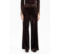 BGN Samthose in Braun - Größe 34 | Damenhosen