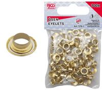 BGS DIY Ösen-Sortiment 4,5 x 5,0 mm 100 -tlg. - 570-1