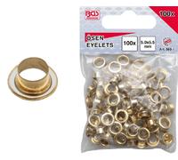 BGS DIY Ösen-Sortiment 5,0 x 5,5 mm 100-tlg. - 569-1