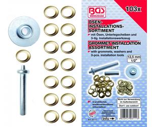 BGS Ösen-Installations-Sortiment 103-tlg. - 8111