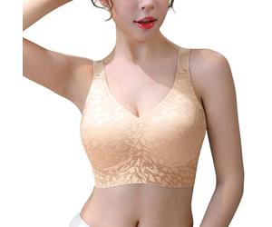 BH Aus Silikon Minimizer Gut Breitem 85f Halterloser Bequeme Aa Sets Starkem Abendkleid Strassrücken Sitzend Spaghettiträgern Leichter Ausgeschnitten Satin 70e Fashion Longliner