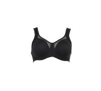 Anita Clara Komfort-BH ohne Bügel - Damen BH mit Halt & Komfort | Dreigeteilte Cups, Entlastungsträger, Mikrofaser, hoher Rücken up H
