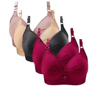 BH Damen Ohne Bügel Bequem Bralette mit Geformte Cups Multifunctional Bralette Damen BH Set Schlafen BH für Frauen Sport BH Dünne Träger Damen
