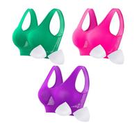 Bh Damen Ohne Bügel Große Größen 95e Elegant Unterwäsche Aushöhlen Körper Cross Cage BH Büstenhalter mit Bügel Bh-verlängerung Damen Schöne Corsagen Reizunterwäsche Bustier Damen Große Brüste