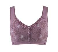 BH Damen Ohne BüGel mit Vorderverschluss Daisy Bra mit Druckknopf Aus Baumwolle Soft BH Große Größe BH Atmungsaktiv Klassischer Bras Nahtloser Bequemer BH mit Vorderverschluss FüR Senioren