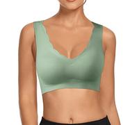 BH Damen Ohne Bügel Sports BH Push Up Komfort-BH Stretch Elastizität Bustier Yoga Bra Freizeit Joggen Oberteiles Tops Unterwäsche