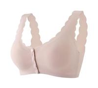 BH Damen Ohne Buegel Vorne Vershcluss Starker Halt SportBh Push Up Bralette Bequem Atmungsaktive BH Große Größen Sexy Gepolstert Bra Top Klassische Yoga-Bra