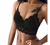BH für Tiefen Rückenausschnitt Damen Spitzen BH Push Up Sexy U-förmiger Lifting-BH Komfort Bralette Ohne Bügel V-Ausschnitt Bustier Rücken-BH Unterwäsche