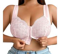 BH Große Brüste Starker Halt BH Damen Ohne Bügel Damen-BHS Seamless Bralette Creamy Nahtloser Mit Vorderverschluss Nahtloser Mit Bügel Ohne Große Größen Bequemer Soft Push Up Sport 4XL
