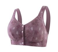 BH Große Brüste Starker Halt, Damen Bustier BH, Minimizer-BHS Seamless Stretch Push Up BH Vorderverschluss Ohne Bügel Sport-BHS Luftig Comfy Tshirt BH Sexy Modern Still BH Klassischer Bedruckte