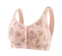 BH Große Brüste Starker Halt, Damen Bustier BH, Minimizer-BHS Seamless Stretch Push Up BH Vorderverschluss Ohne Bügel Sport-BHS Luftig Comfy Tshirt BH Sexy Modern Still BH Klassischer Bedruckte