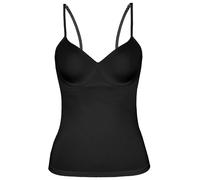 BH-Hemd SASSA "BH Hemdchen CLASSIC MICRO", Damen, Gr. 80, Cup A, schwarz, Stoff, Obermaterial: 92% Polyamid PA. 8% Elasthan EL., BHs BH-Hemd (72892369-80) schwarz