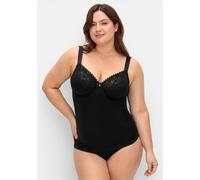 BH-Hemd SHEEGO, Damen, Gr. 90, Cup B, schwarz, 82% Polyamid, 18% Elasthan, BHs BH-Hemd (75975322-90) schwarz