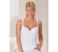 Viania BH-Hemd »101652« (1-tlg) mit Bügel und gefütterten Cups Farbe Weiß