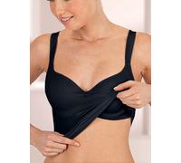 BH-Hemd VIANIA, Damen, Gr. 85, Cup C, schwarz, 90% Polyamid, 10% Elasthan, BHs BH-Hemd (806495-85) schwarz