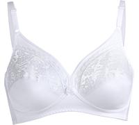 BH ohne Bügel weiß 90C Polyamid, Baumwolle, Polyester, Elasthan