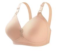 BH Push Up, Damen Bustier BH, Minimizer-BH Nahtlose Dehnbar Schlaf BH Starker Halt Bügelloser Sport-BH Luftig Bequemer Tshirt BH Stilvoll Sexy Soft-BH Klassische Solid