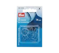 Prym BH-Zubehör Ersatzteile 14 mm transparent, 10 St.