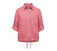 BIANCA Alice - Blusenjacke Damen mit Hemdkragen und Tunnelzug - Jacke - 44
