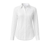 bianca - Langarm-Hemdbluse weiß - Gr. - 40