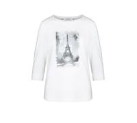 Bianca - Legeres Print-Shirt - Dini beige - Gr. - 36