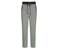 Bianca - Schlupfhose mit Logo-Gummibund - Siena grau/schwarz - Gr. - 38