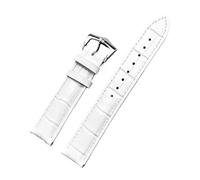 Biannbjx Lederarmband 12mm-26mm Herren Damen Rindslederarmband Zubehör, Weiß, 23mm