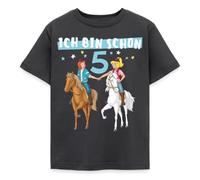 Bibi & Tina Geburtstag Ich Bin Schon Fünf Kinder T-Shirt