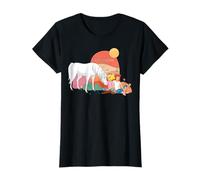 Bibi & Tina - Pferde Sonnenuntergang T-Shirt
