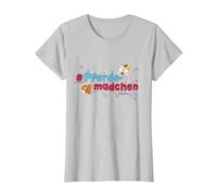 Bibi & Tina - Pferdemädchen T-Shirt, Damen, Silber, M