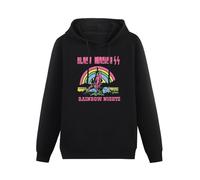 Pullover Warm Hoodies Black Magick Ss Rainbow Nights Hoody Black XL
