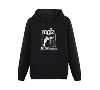 Pullover Warm Hoodies Mgla Exercise In Futulity Further Dowm The Nest Hoody Men Printing Poland Black Metal Band Hoodie Black XL