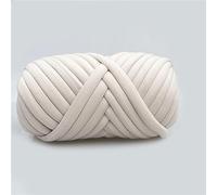 BICI Grob Gestrickte Kuscheldecke Sperrige Armstricken Wolle Chunky Knit Yarn Garn Zum Häkeln Crochet Grobstrickgarn Armstrickgarn Roving Garn Handstricken Häkeln (Beige,1000g)
