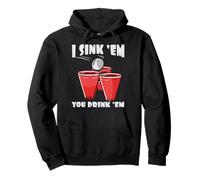 Bier Pong | Party Bierpong saufen Beer Pong Saufspiel Pullover Hoodie