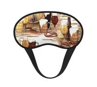 Bier- und Weinfass,Vollständige Augenabdeckungen, lichtundurchlässige Schlafmasken, Verdunkelungs-Augenschützer