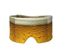 Bier, Vollständige Augenabdeckungen, lichtblockierende Augenmaske, Schlafaugen- und Ohrenschützer