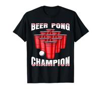 Bierpong Champion Beer Pong Champ Bier Pong T-Shirt