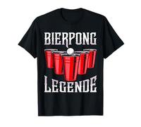 Bierpong Legende Beer Pong Party Bier Pong T-Shirt