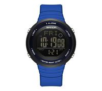 BIEWO Herren-Armbanduhr, Sport, wasserdicht, digitale Armbanduhr für Herren, Militäruhr mit Weitwinkel-Display, Gummiband, Armbanduhr für Männer und Frauen, saphirblau, Armband