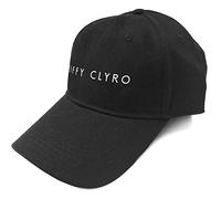 Biffy Clyro Baseball Cap Band Logo Nue offiziell Schwarz Unisex One Size