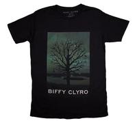 Biffy Clyro Schwarz Chandelier Band Logo T Shirt XL